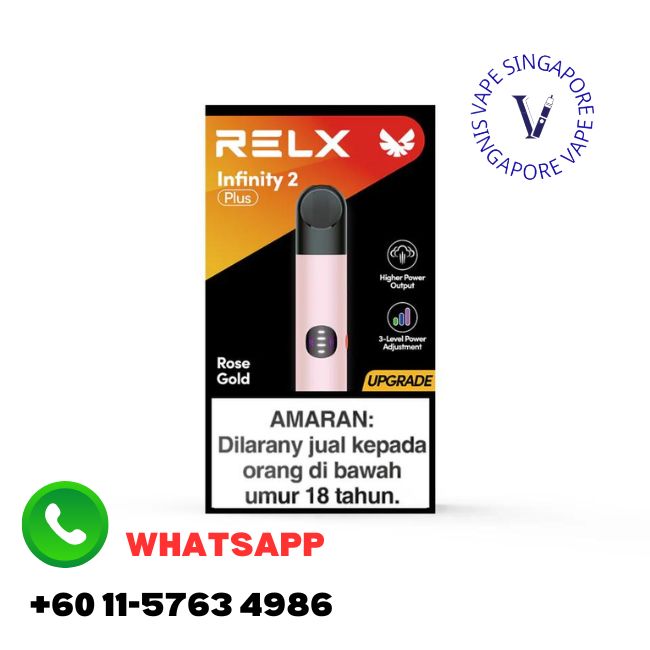 Relx Infinity 2 Plus Device - Vape Singapore SG Vape