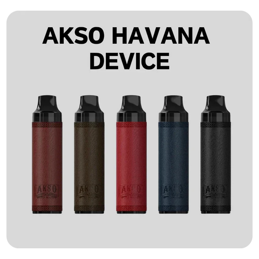 HCigar AKSO HAVANA Pre-fill Pod Kit 600mAh - Vape Singapore SG Vape