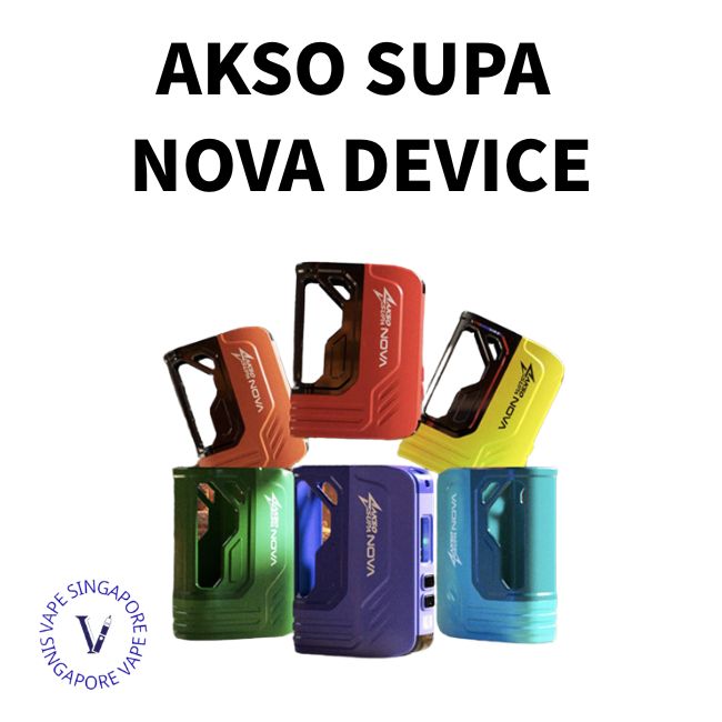 Akso Supa Nova Cartridge 12k - Vape Singapore SG Vape