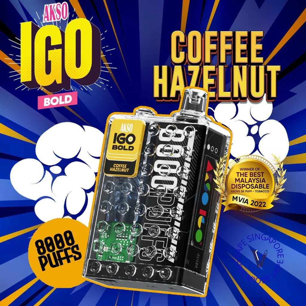 Akso IGO 8000 Puffs Disposable Vape - Vape Singapore SG Vape
