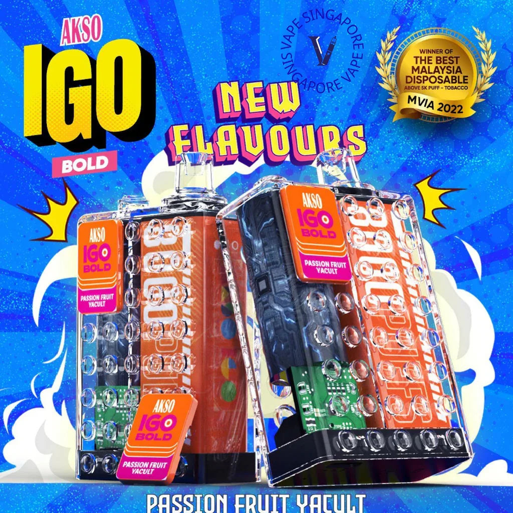 Akso IGO 8000 Puffs Disposable Vape - Vape Singapore SG Vape