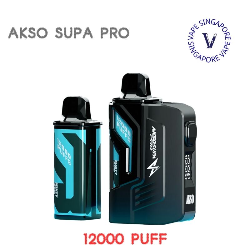 Akso Supa Pro Kit 12000 Puff - Vape Singapore SG Vape