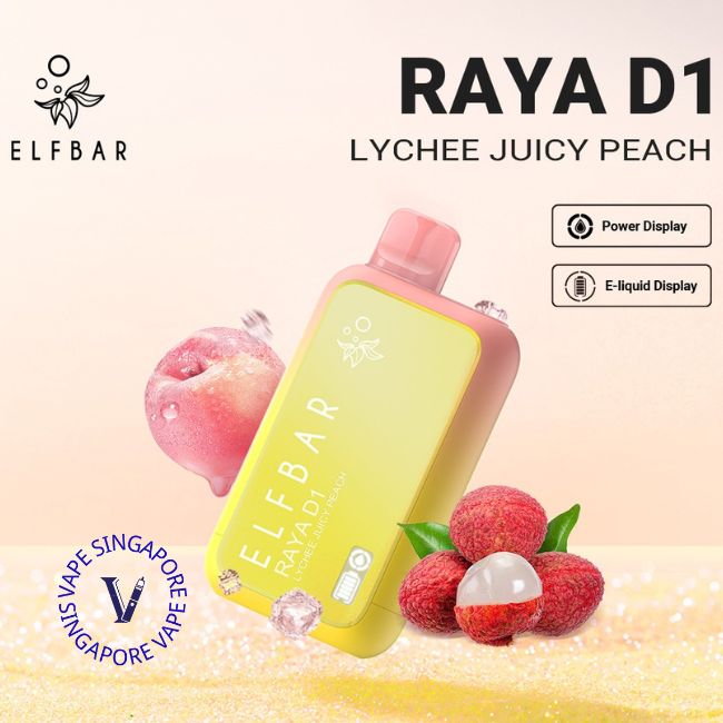 Elf bar Raya D1 13k Puff - Vape Singapore SG Vape