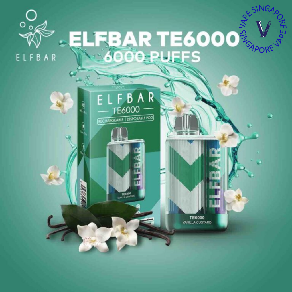 Elf Bar TE 6000 Puff (Elf Bar BC) - Vape Singapore SG Vape