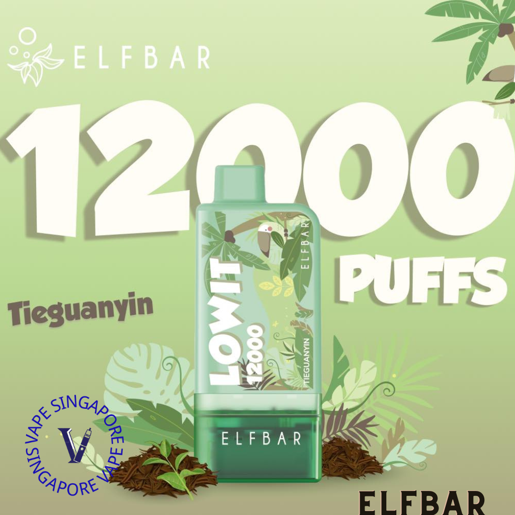 Elf Bar Lowit Refilled Pod 12000 Puff - Vape Singapore SG Vape