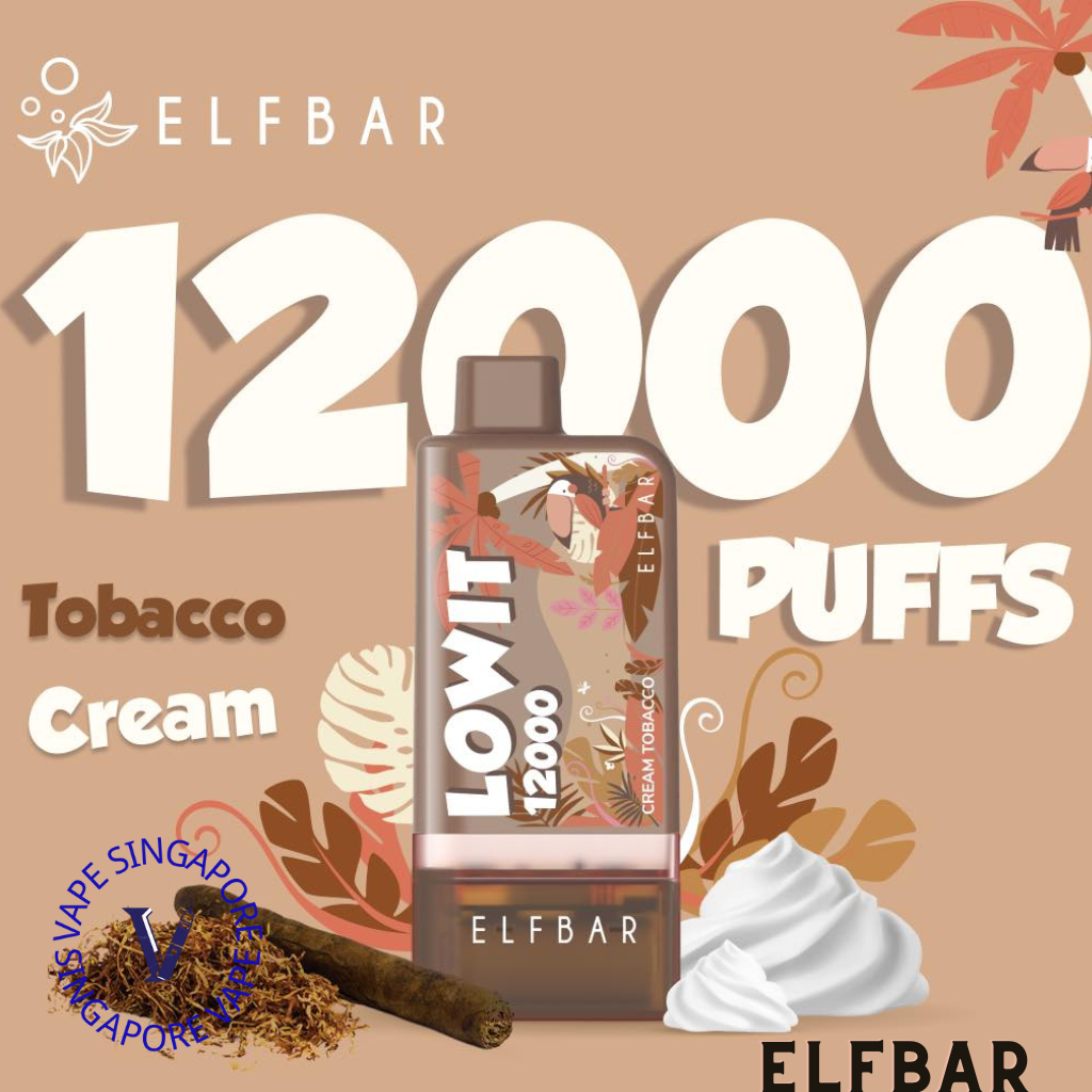 Elf Bar Lowit Refilled Pod 12000 Puff - Vape Singapore SG Vape