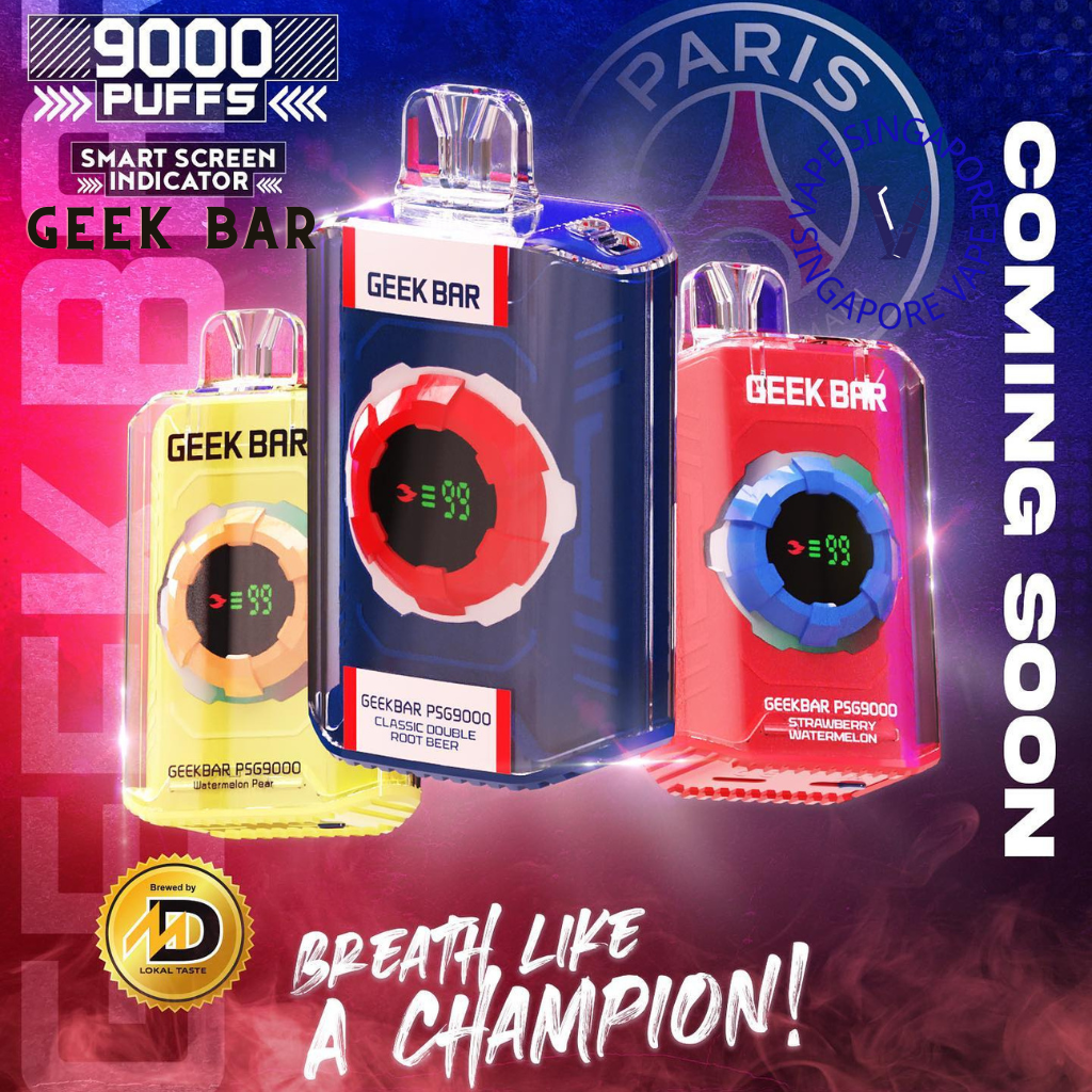 Geek Bar PSG 9000 Puff Disposable - Vape Singapore SG Vape