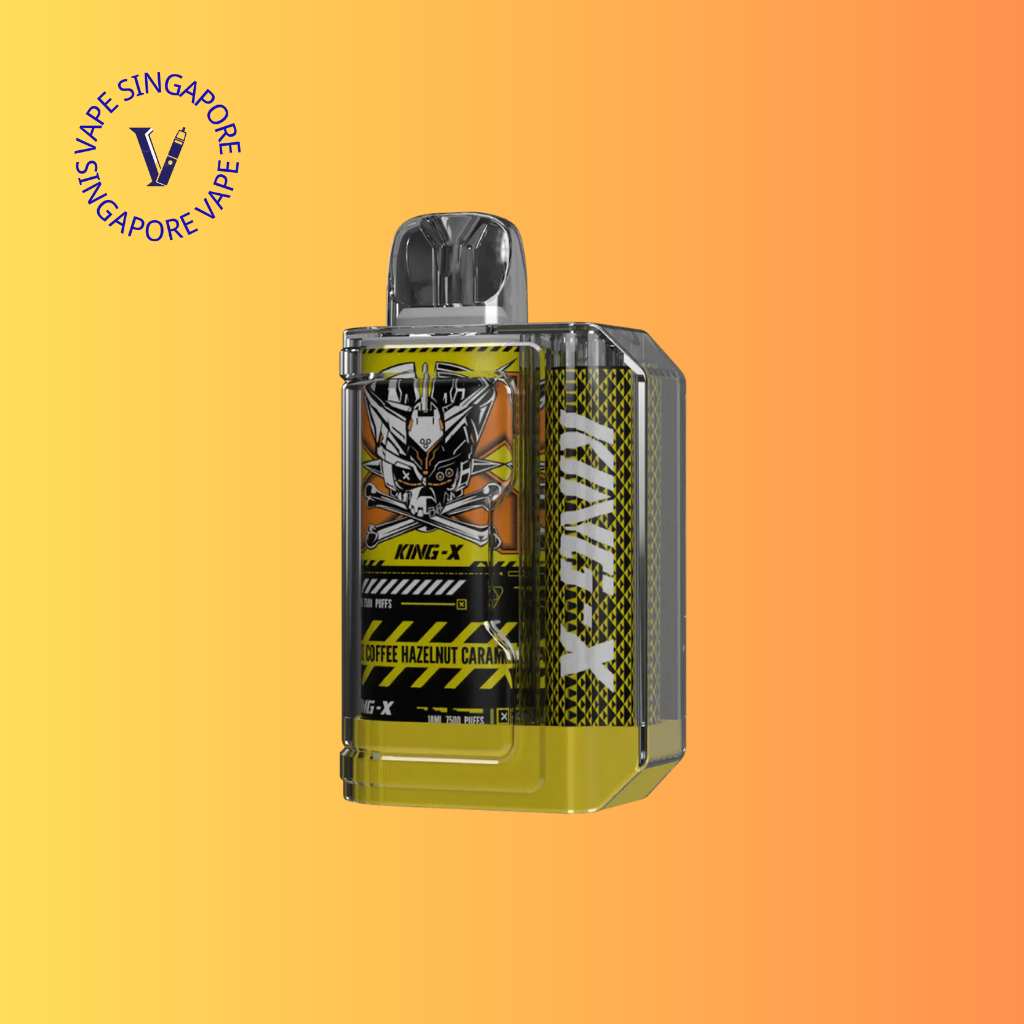 King X 7500 puff rechargeable disposable vape - Vape Singapore SG Vape