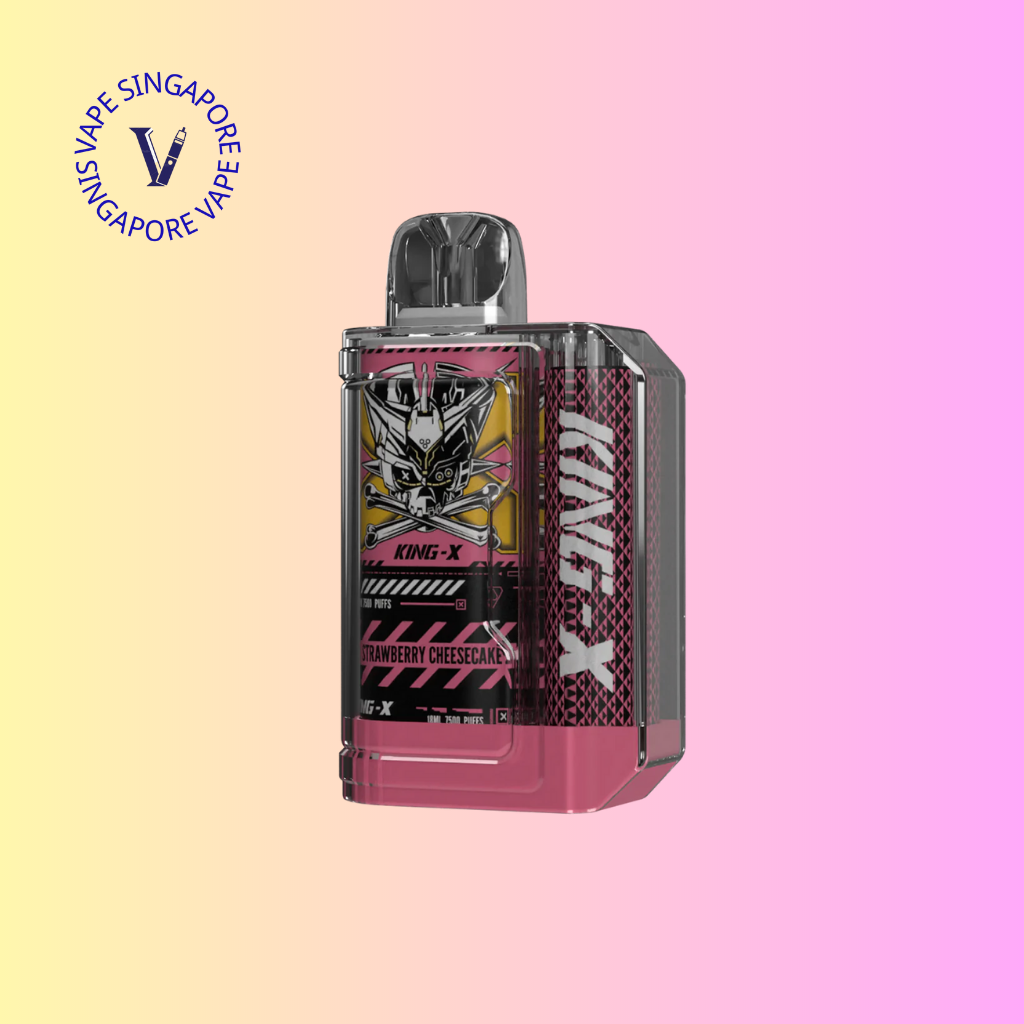 King X 7500 puff rechargeable disposable vape - Vape Singapore SG Vape
