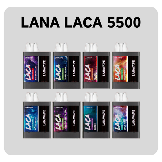 Lana Laca 5500 puff disposable vape - Vape Singapore SG Vape