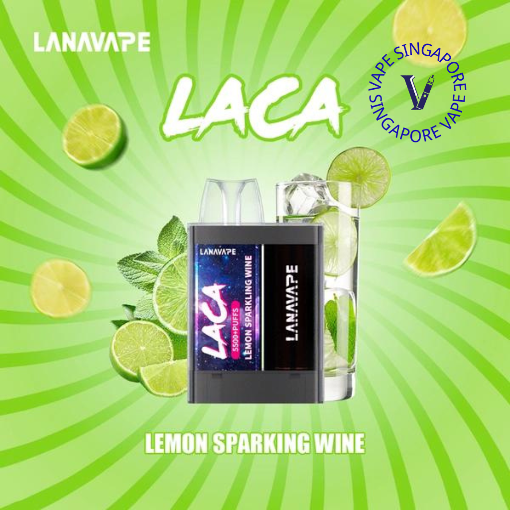 Lana Laca 5500 puff disposable vape - Vape Singapore SG Vape