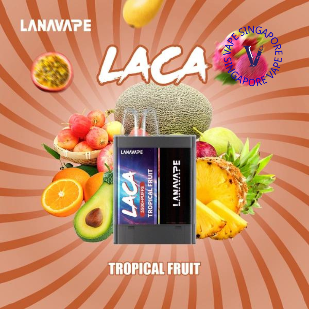 Lana Laca 5500 puff disposable vape - Vape Singapore SG Vape