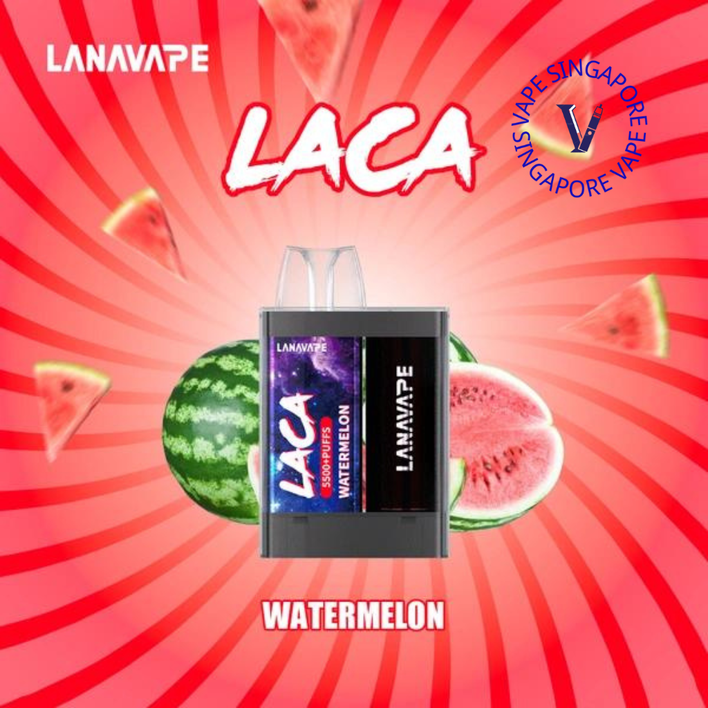 Lana Laca 5500 puff disposable vape - Vape Singapore SG Vape