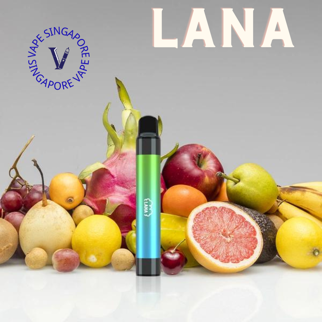 Lana Pen 2000 puff Non disposable vape - Vape Singapore SG Vape
