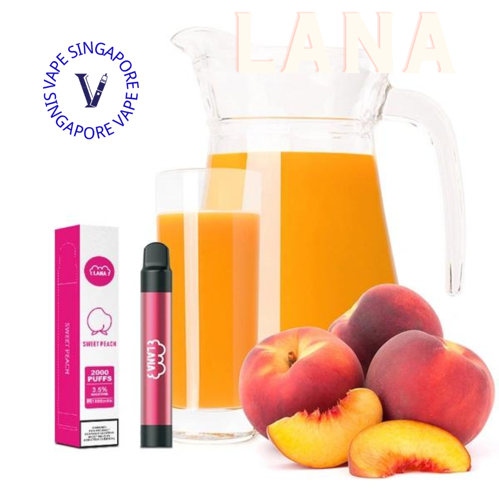 Lana Pen 2000 puff Non disposable vape - Vape Singapore SG Vape