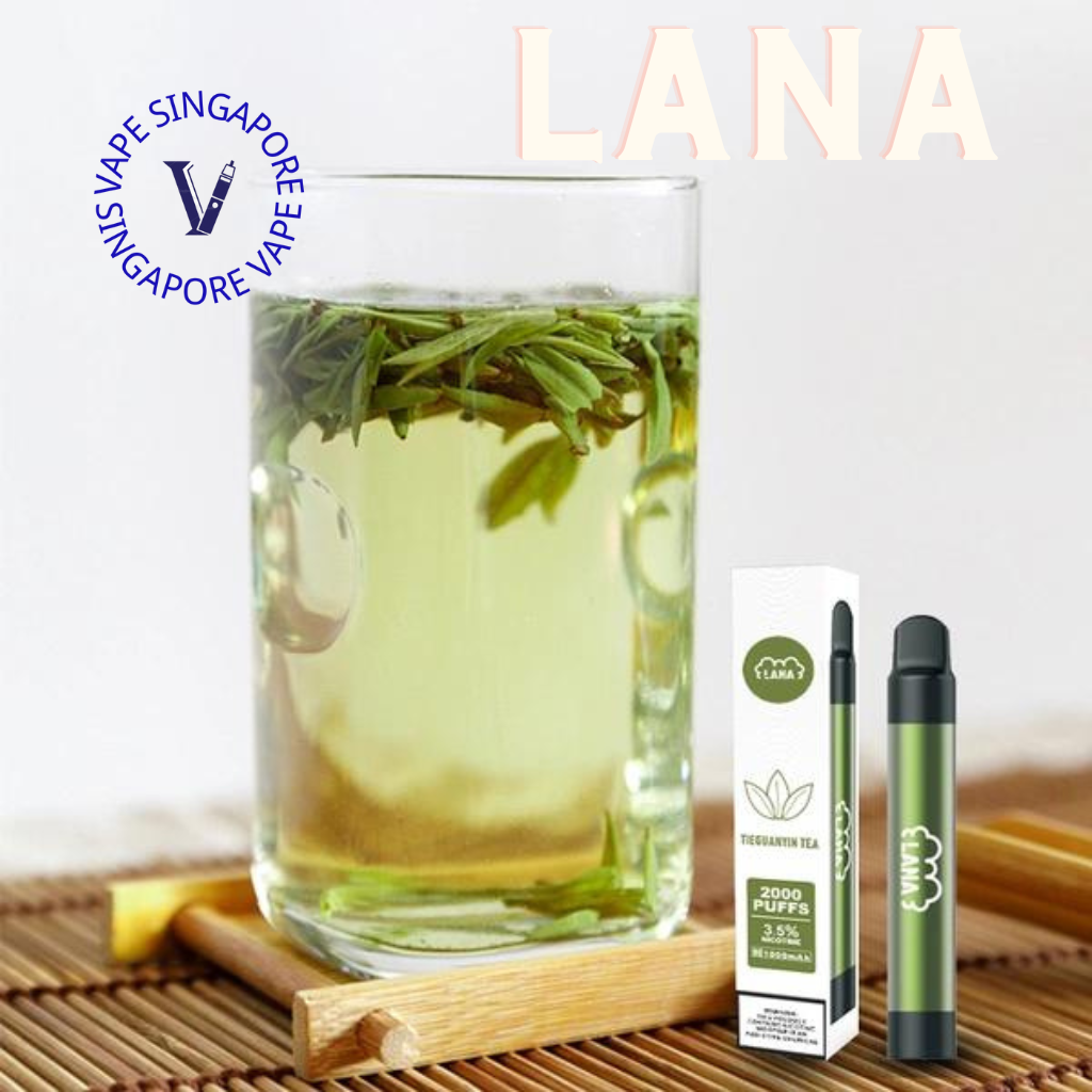 Lana Pen 2000 puff Non disposable vape - Vape Singapore SG Vape