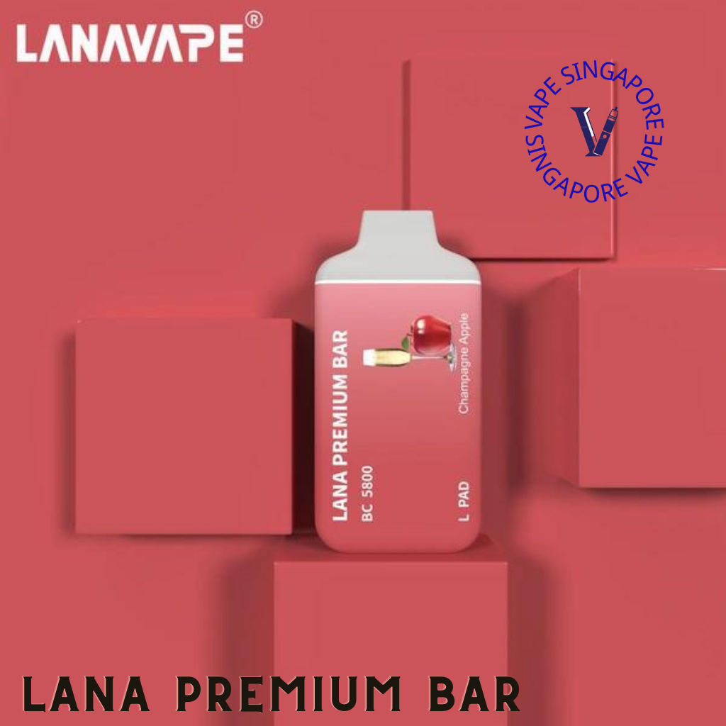 Lana Premium Bar 5800 puff disposable vape - Vape Singapore SG Vape