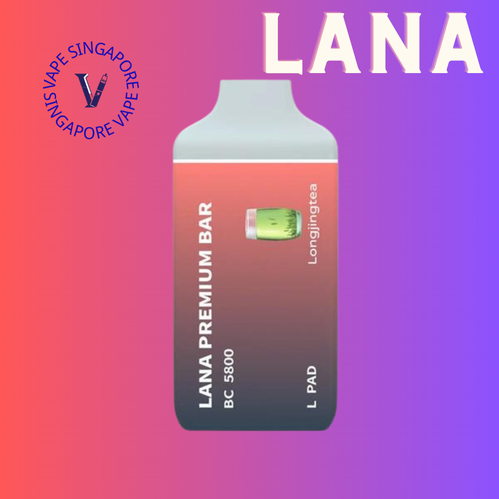 Lana Premium Bar 5800 puff disposable vape - Vape Singapore SG Vape
