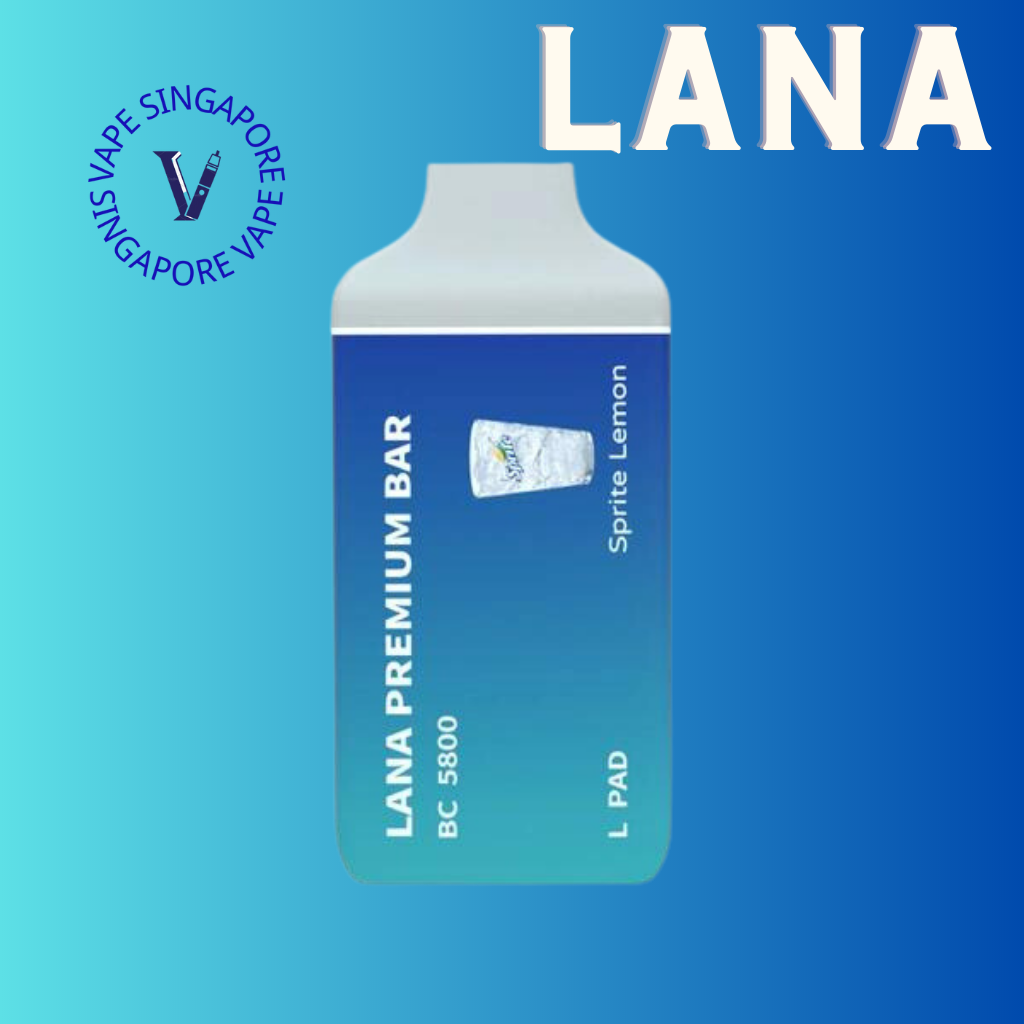 Lana Premium Bar 5800 puff disposable vape - Vape Singapore SG Vape