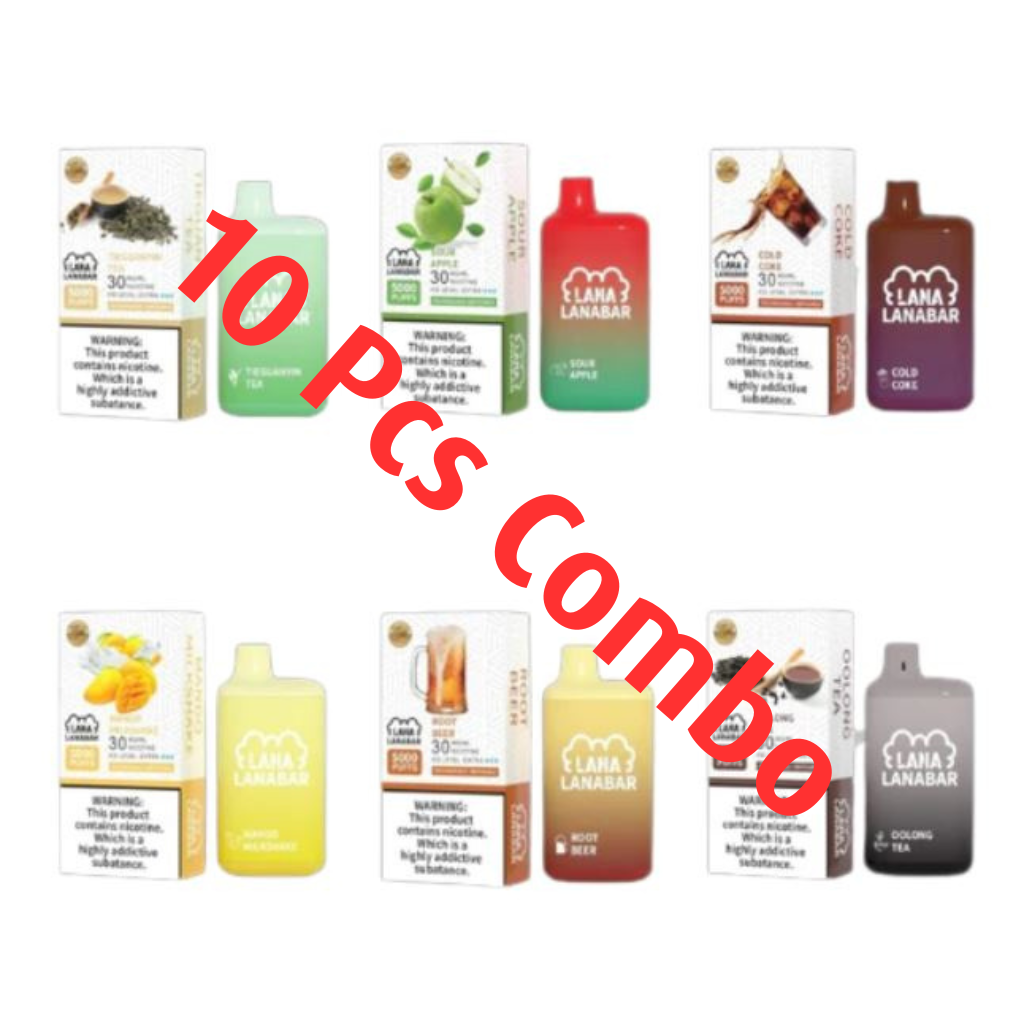 Lana Disposable 10 Pcs Combo - Vape Singapore SG Vape