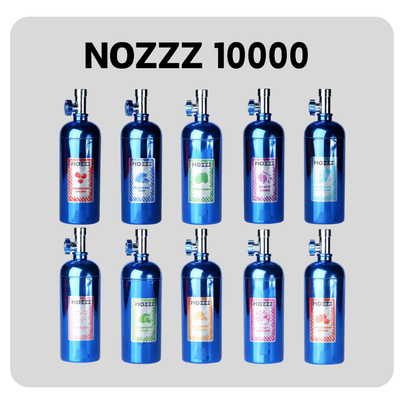 Nozzz 10000 puff disposable vape - Vape Singapore SG Vape