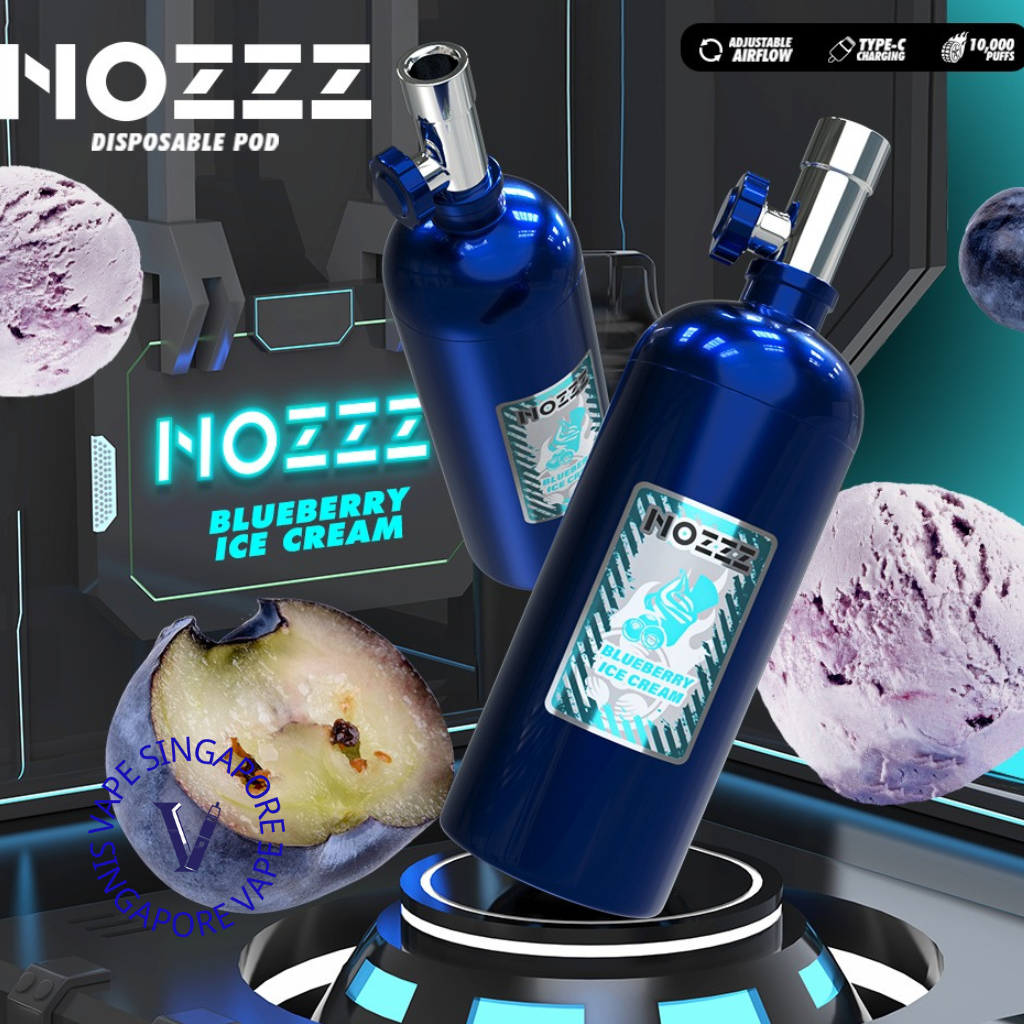 Nozzz 10000 puff disposable vape - Vape Singapore SG Vape