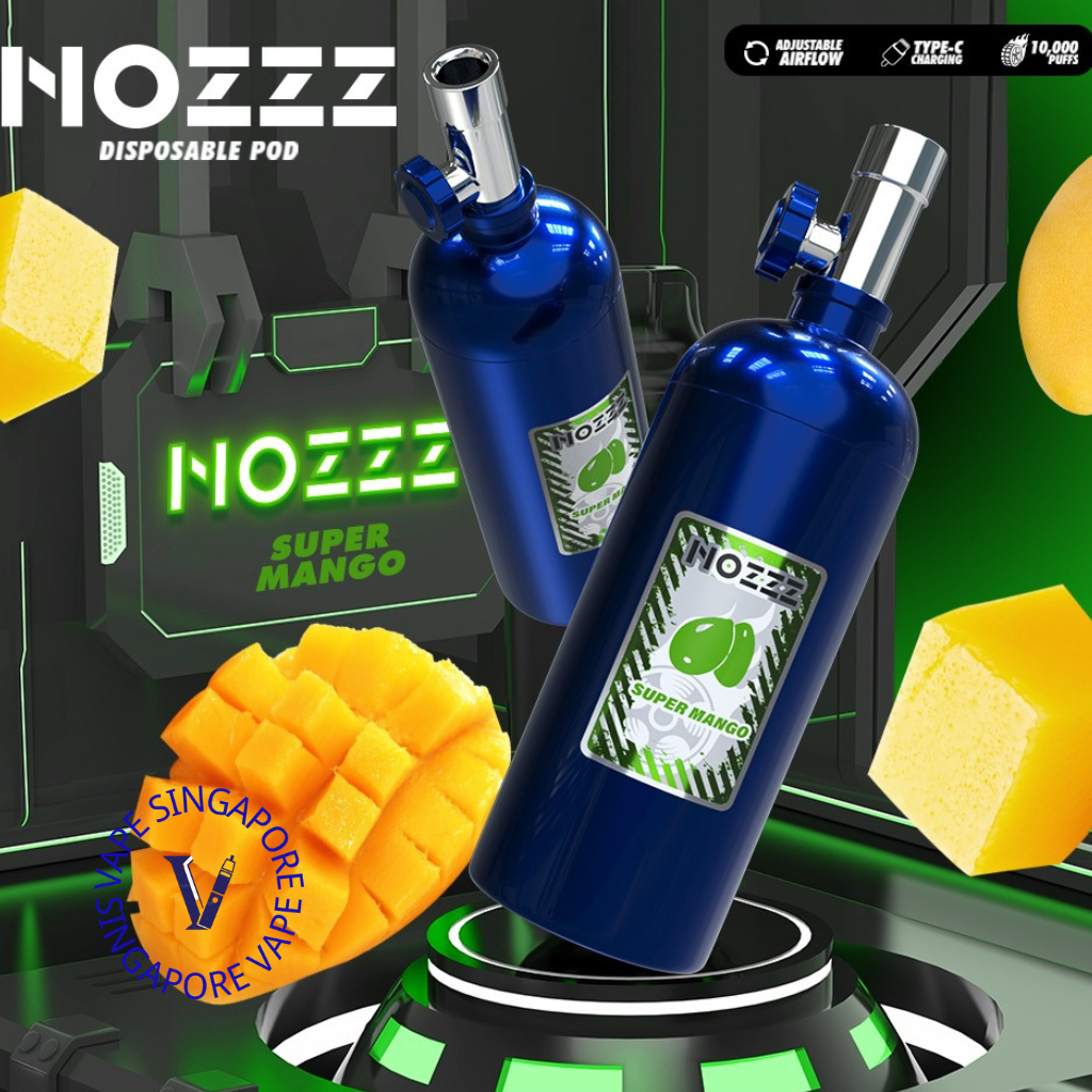 Nozzz 10000 puff disposable vape - Vape Singapore SG Vape