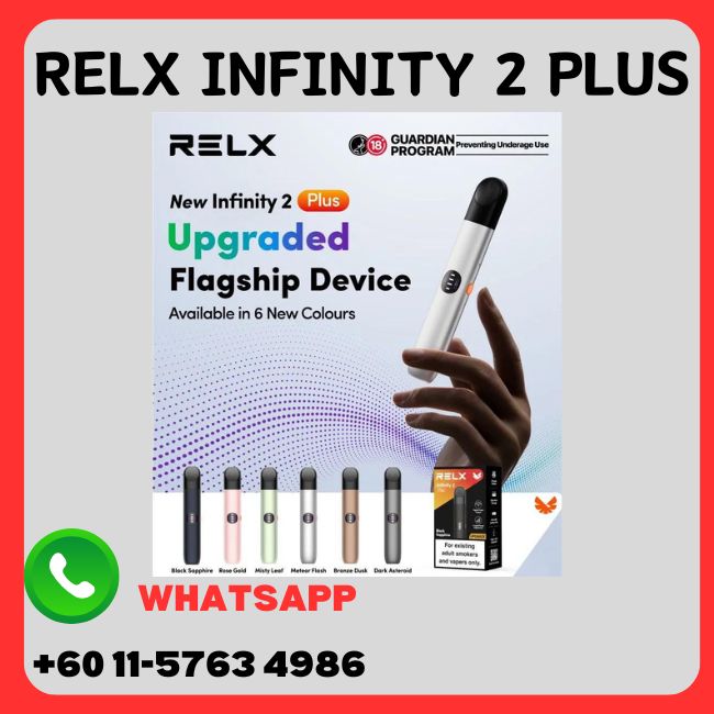 Relx Infinity 2 Plus Device - Vape Singapore SG Vape