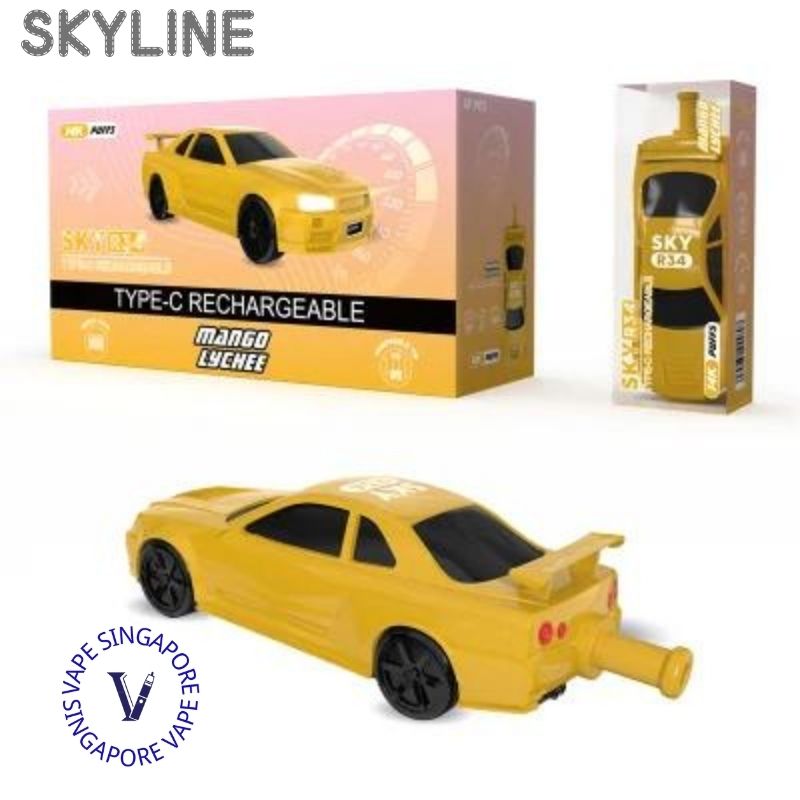 Skyline GTR 34 14000 Puff - Vape Singapore SG Vape