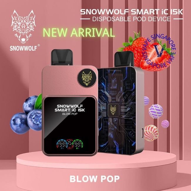 Snowwolf Smart IC 15000 Puff - Vape Singapore SG Vape