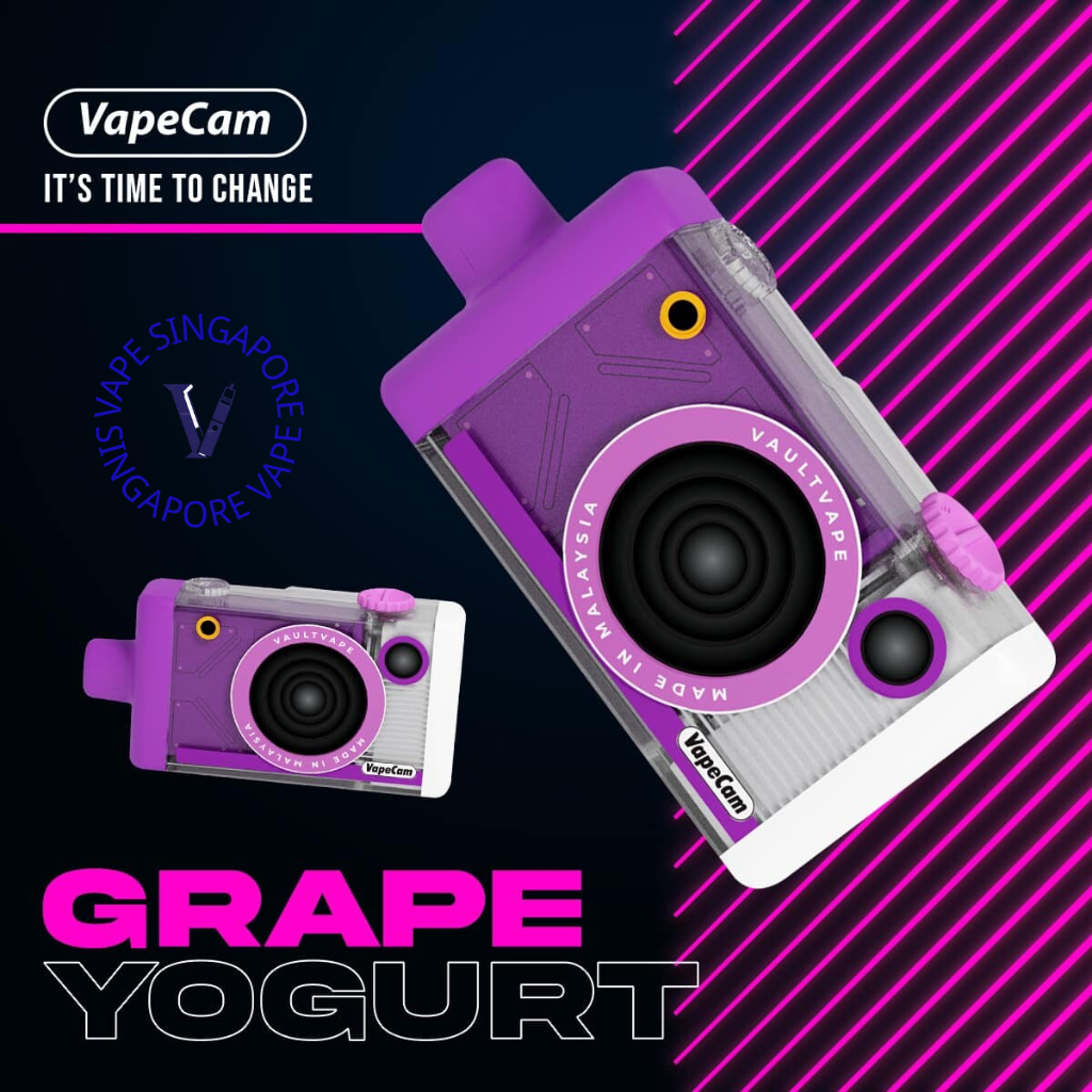 Vape Cam 12000 Puff (Cartridge) - Vape Singapore SG Vape