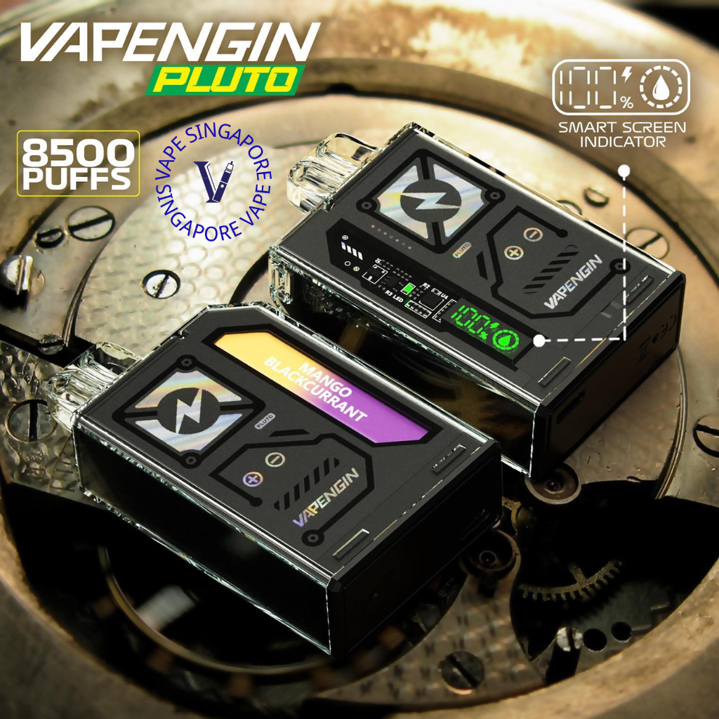 Vapengin Pluto 8500 puff disposable vape - Vape Singapore SG Vape