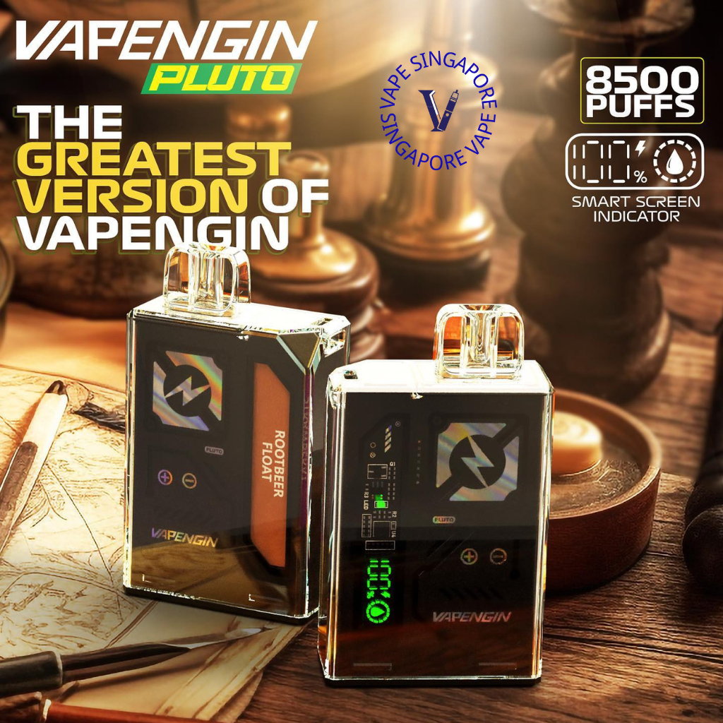 Vapengin Pluto 8500 puff disposable vape - Vape Singapore SG Vape