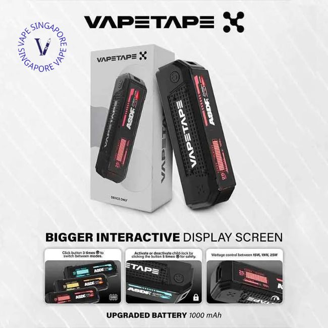 Vapetape Unplug / Offgrid Cartridge refill 12k puff - Vape Singapore SG Vape