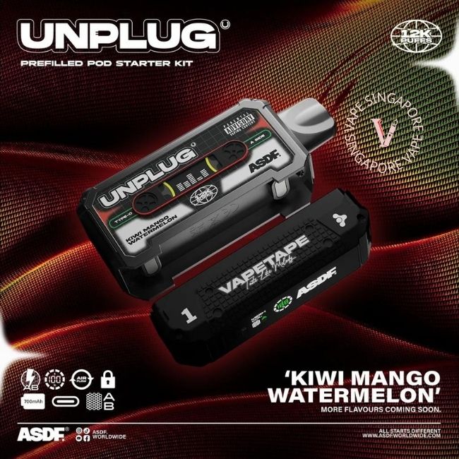 Vapetape Offgrid/Unplug Starter Kit 12000 Puff - Vape Singapore SG Vape