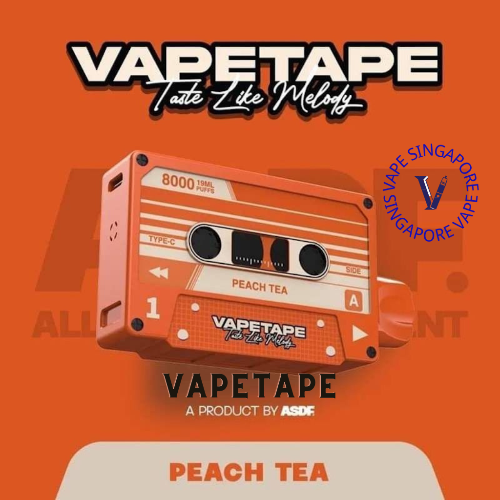 Vape Tape 8000 puff disposable vape - Vape Singapore SG Vape