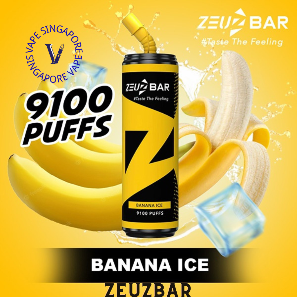 Zeuz Bar 9100 puff disposable vape - Vape Singapore SG Vape